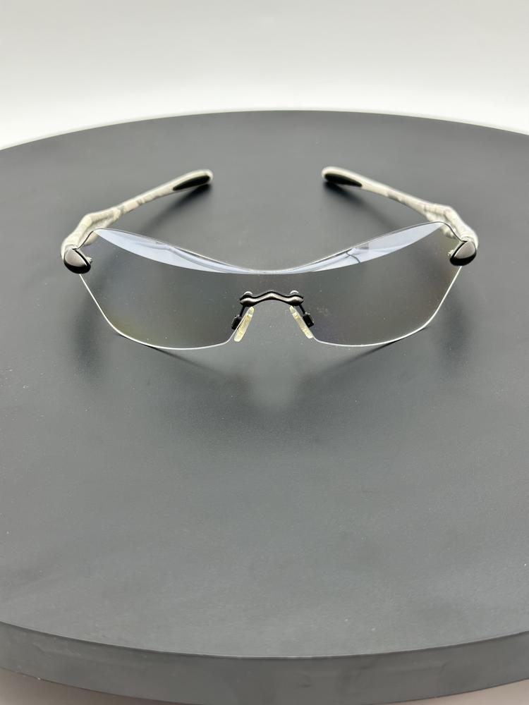 Oakley Dartboard White Camo w/ Ti Clear Lens