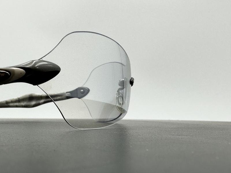 Oakley Dartboard White Camo w/ Ti Clear Lens